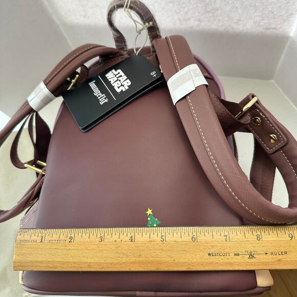 Loungefly Star Wars Jawa Christmas Tree Mini Backpack NWT - Picture 5 of 6